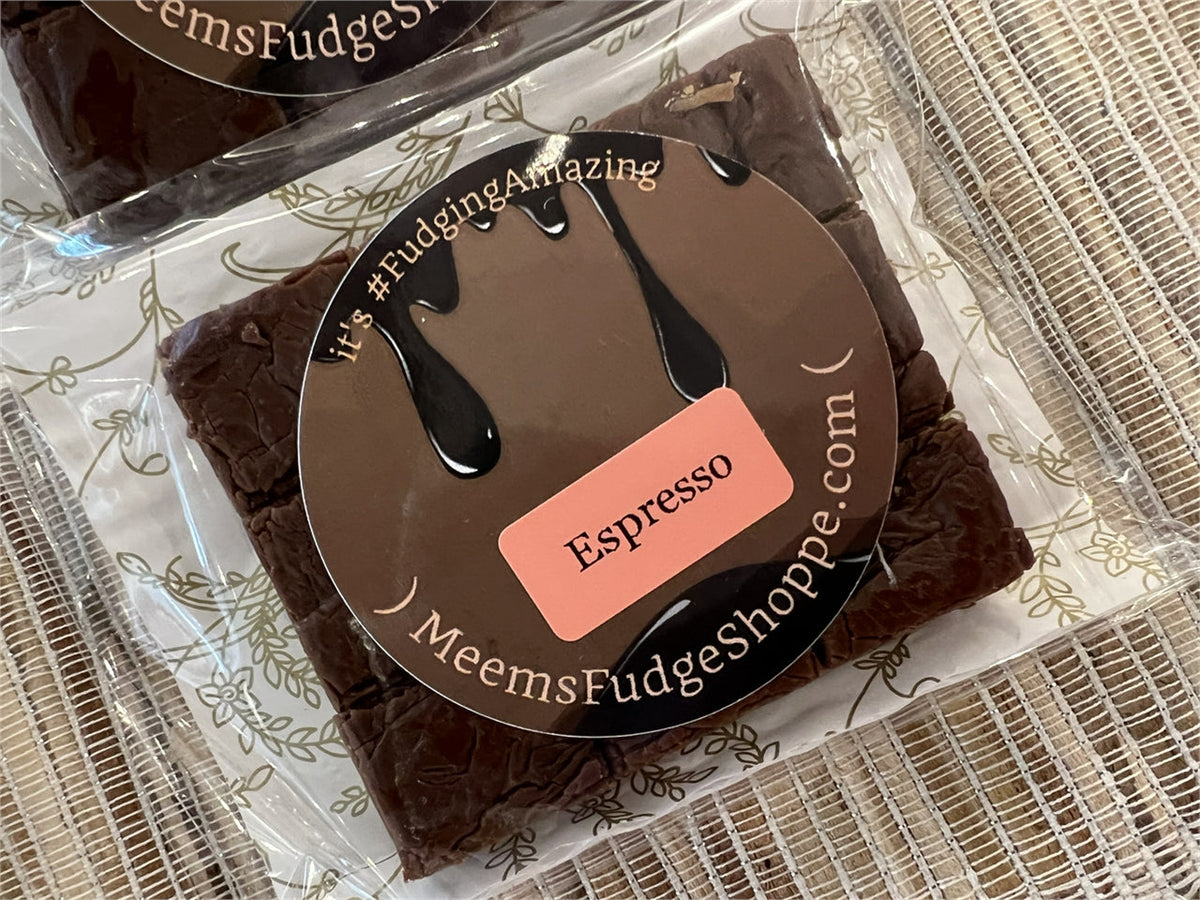 Espresso Dark Chocolate Fudge