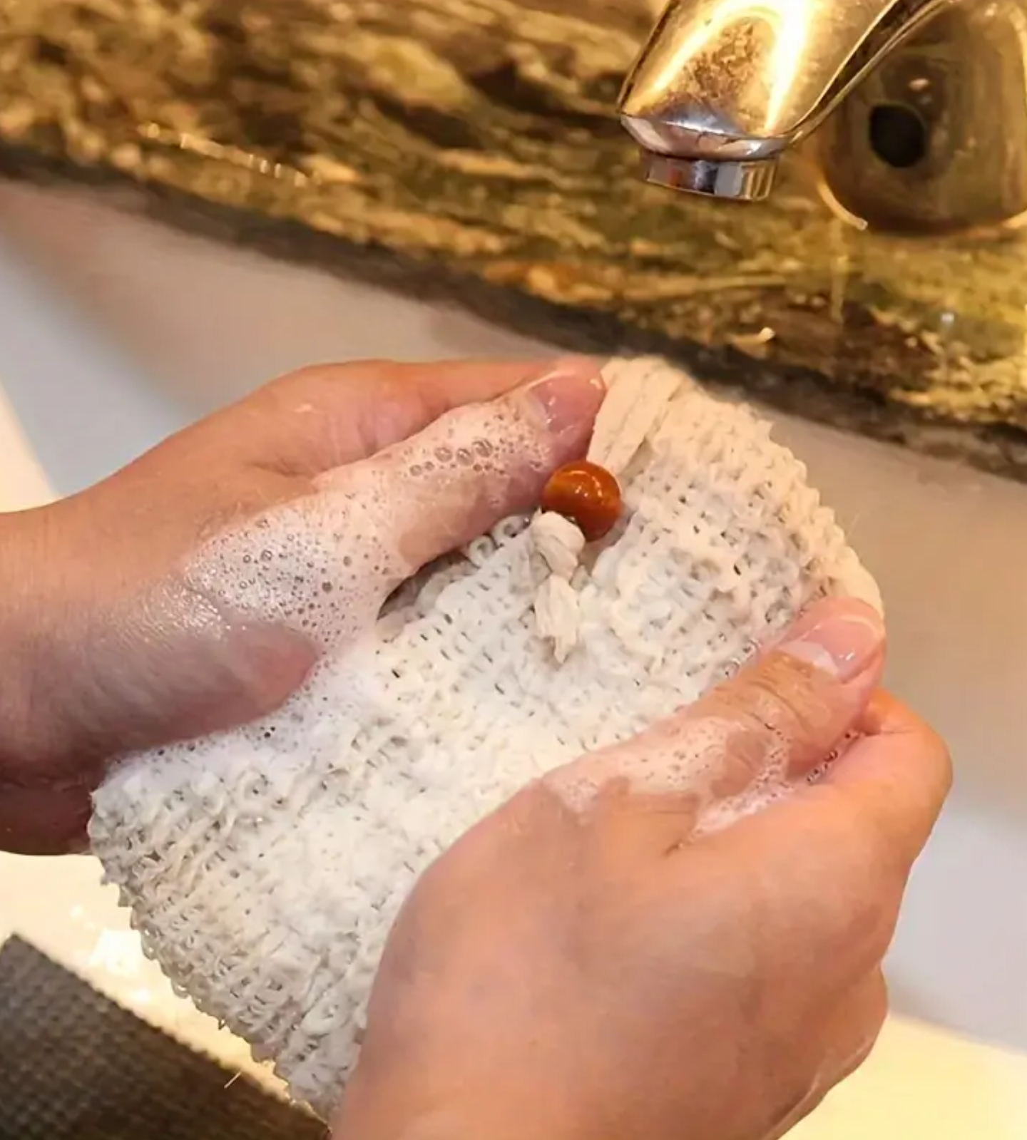 All Natural Sisal Soap Saver Bag