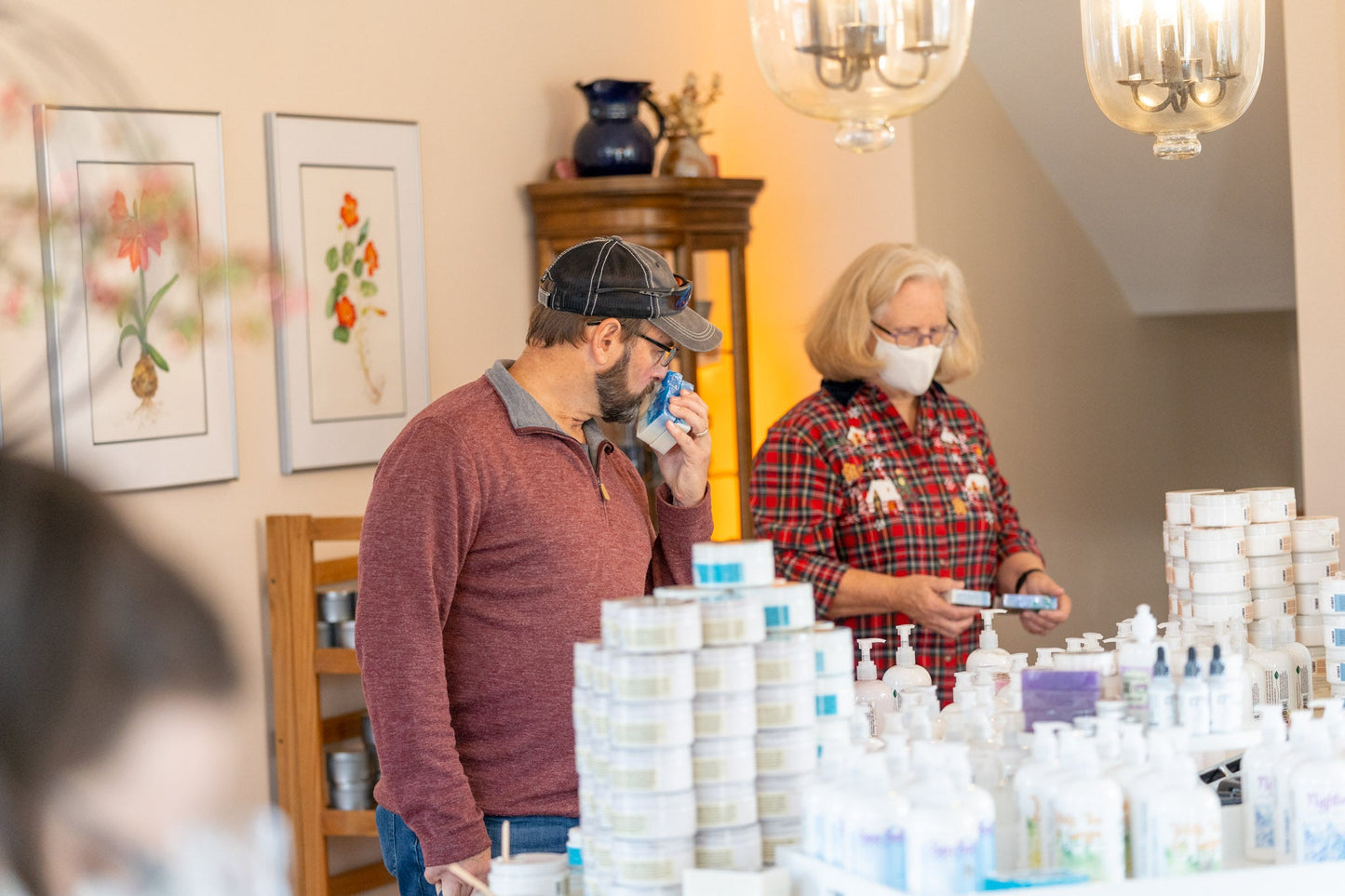 VANILLA GOATS MILK SOAP SLICE 5 oz.