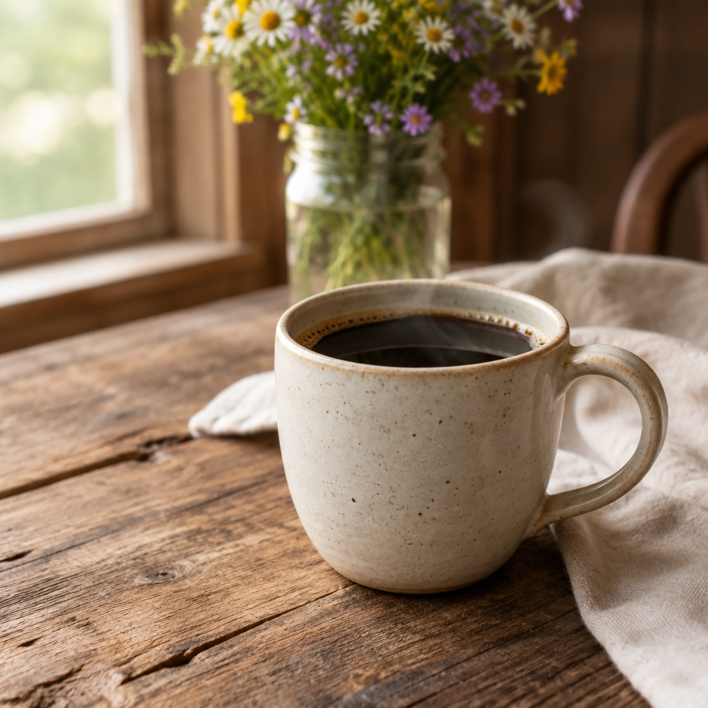 Decaf Coffee With Mushrooms