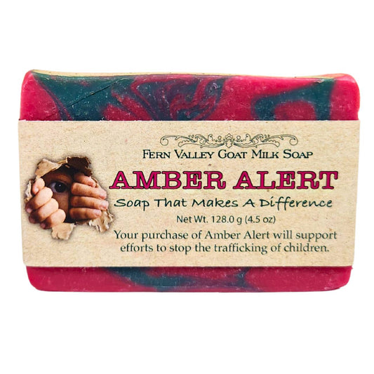 Amber Alert Goat Milk Soap – Gives Back Bar