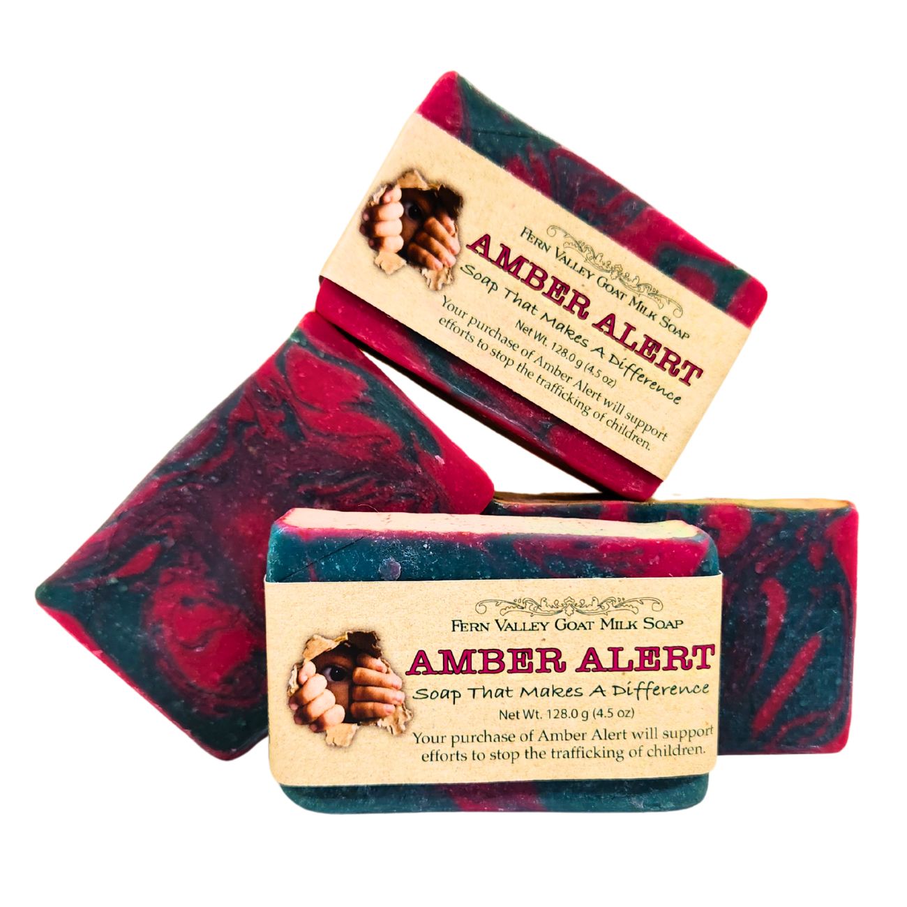 Amber Alert Goat Milk Soap – Gives Back Bar