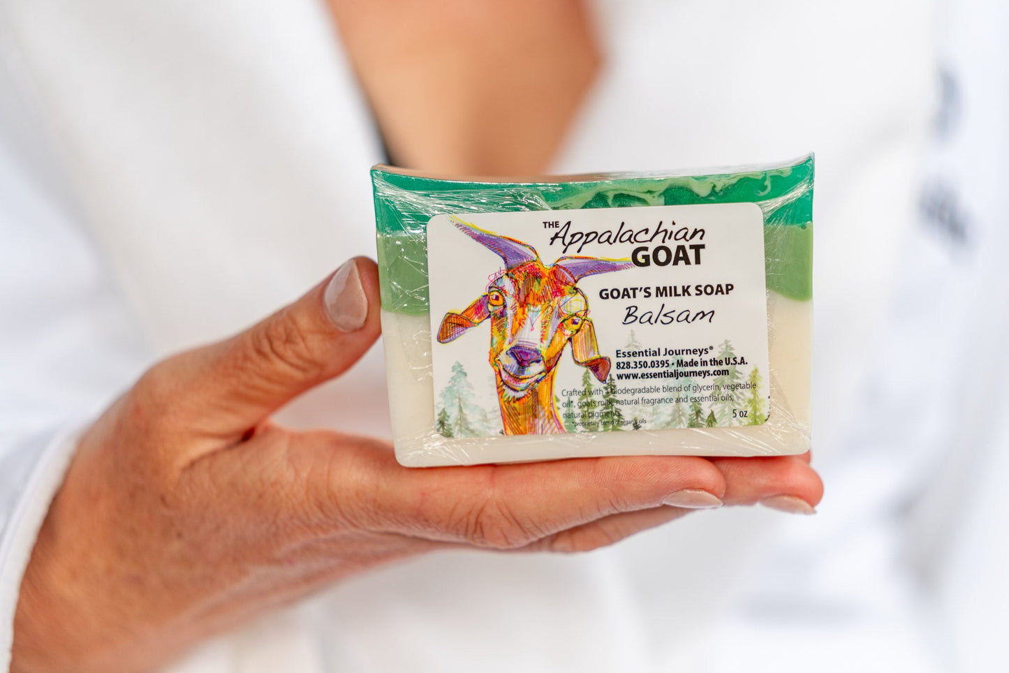 BALSAM GOATS MILK SOAP SLICE 5 oz