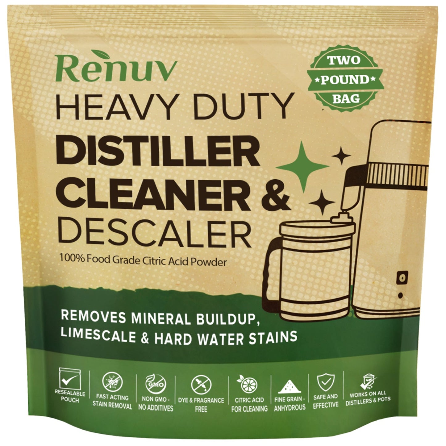 Citric Acid for Cleaning - 2 lbs