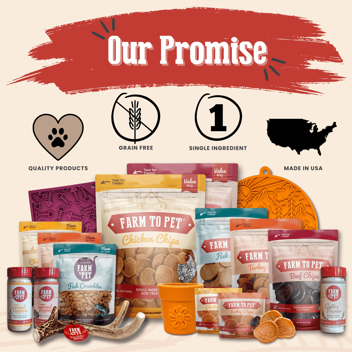 Snack Pack Dog Treat Sampler