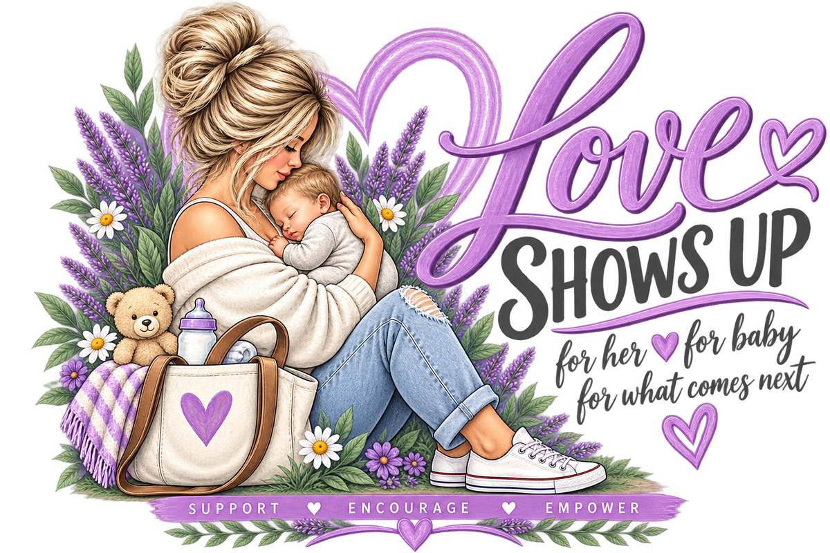 Love Shows Up Support Tee