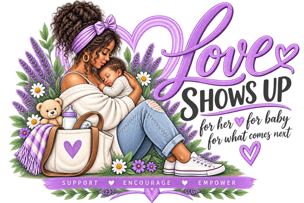 Love Shows Up Support Tee