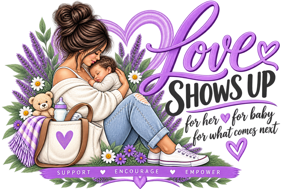 Love Shows Up Support Tee