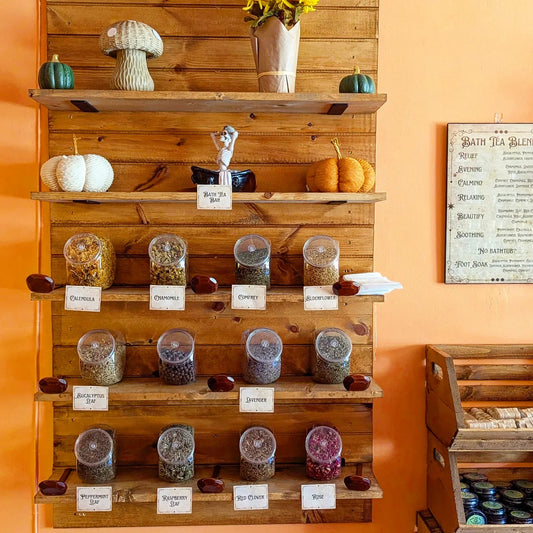 All-Natural Bath Teas