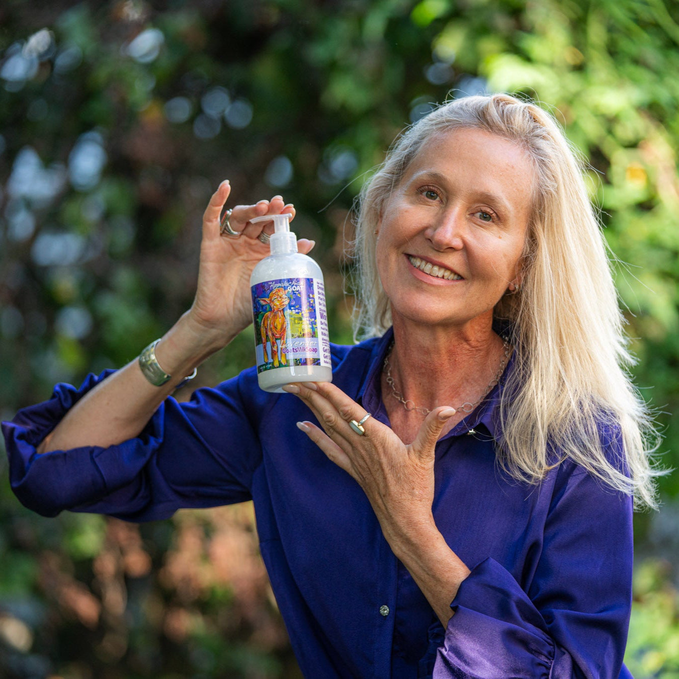 LIQUID SOAP - LAVENDER GOATS MILK 16 oz.