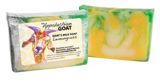 LEMONGRASS GOAT'S MILK SOAP SLICE 5 oz.