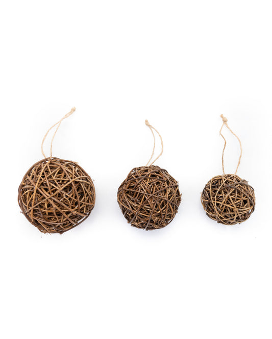 Twig Ball Ornament