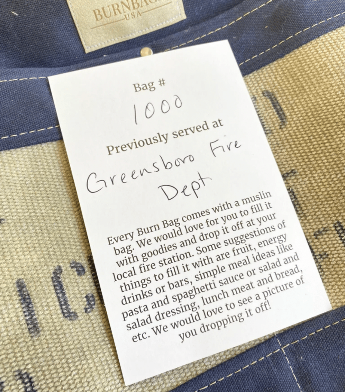 Engine Red Engineer Burn Bag