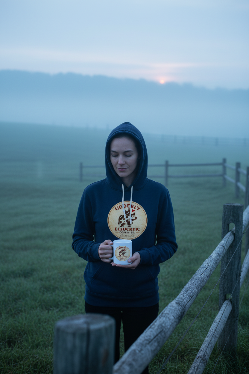 Classic Navy Midweight Hoodie