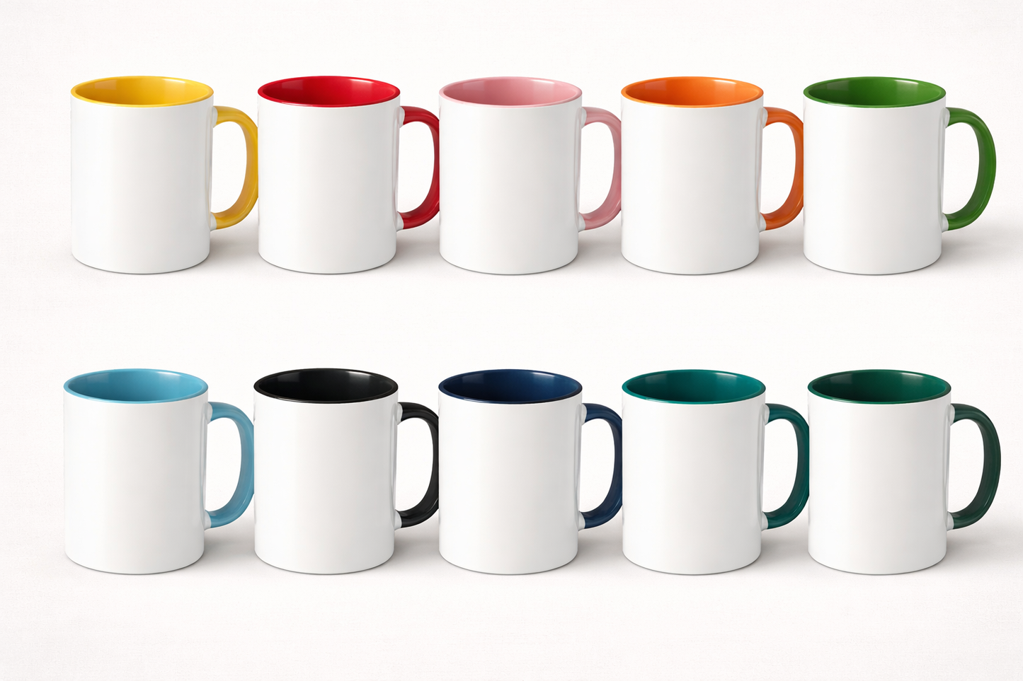 Udderly Eclucktic Farmhouse Color Accent Mug – 11 oz & 15 oz