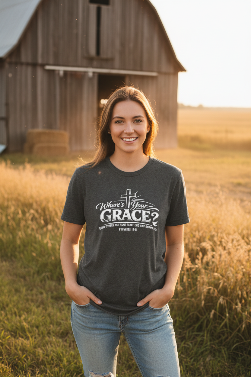 Dark Grey Heather Farm Lifestyle