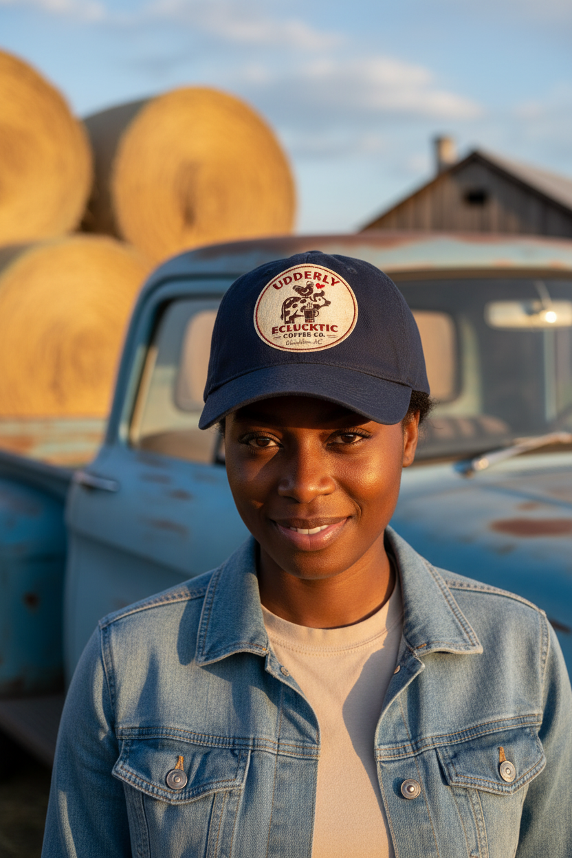Dark Navy Twill Cap