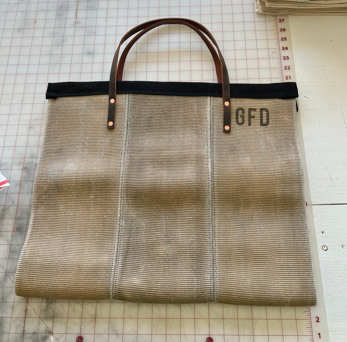 Fire Hose Wood Carrier
