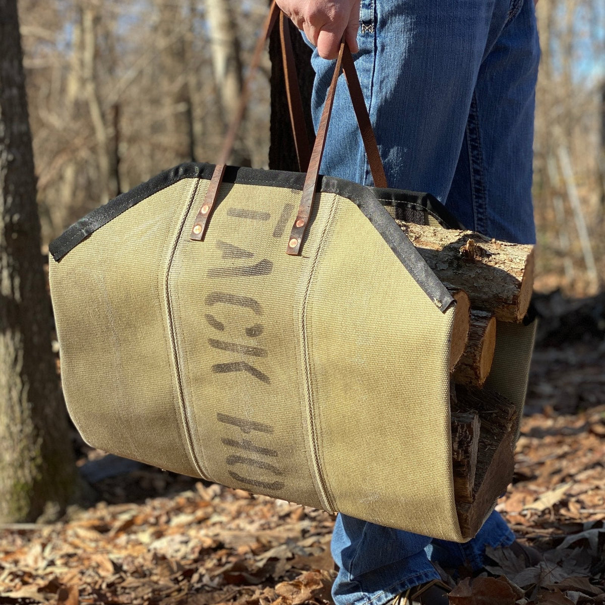 Fire Hose Wood Carrier
