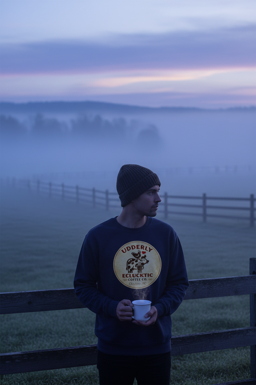 French Navy Organic Sweatshirt