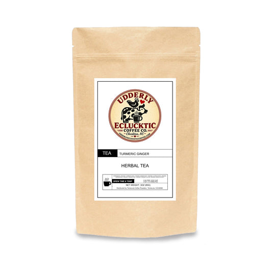 Turmeric Ginger | Udderly Eclucktic product packaging