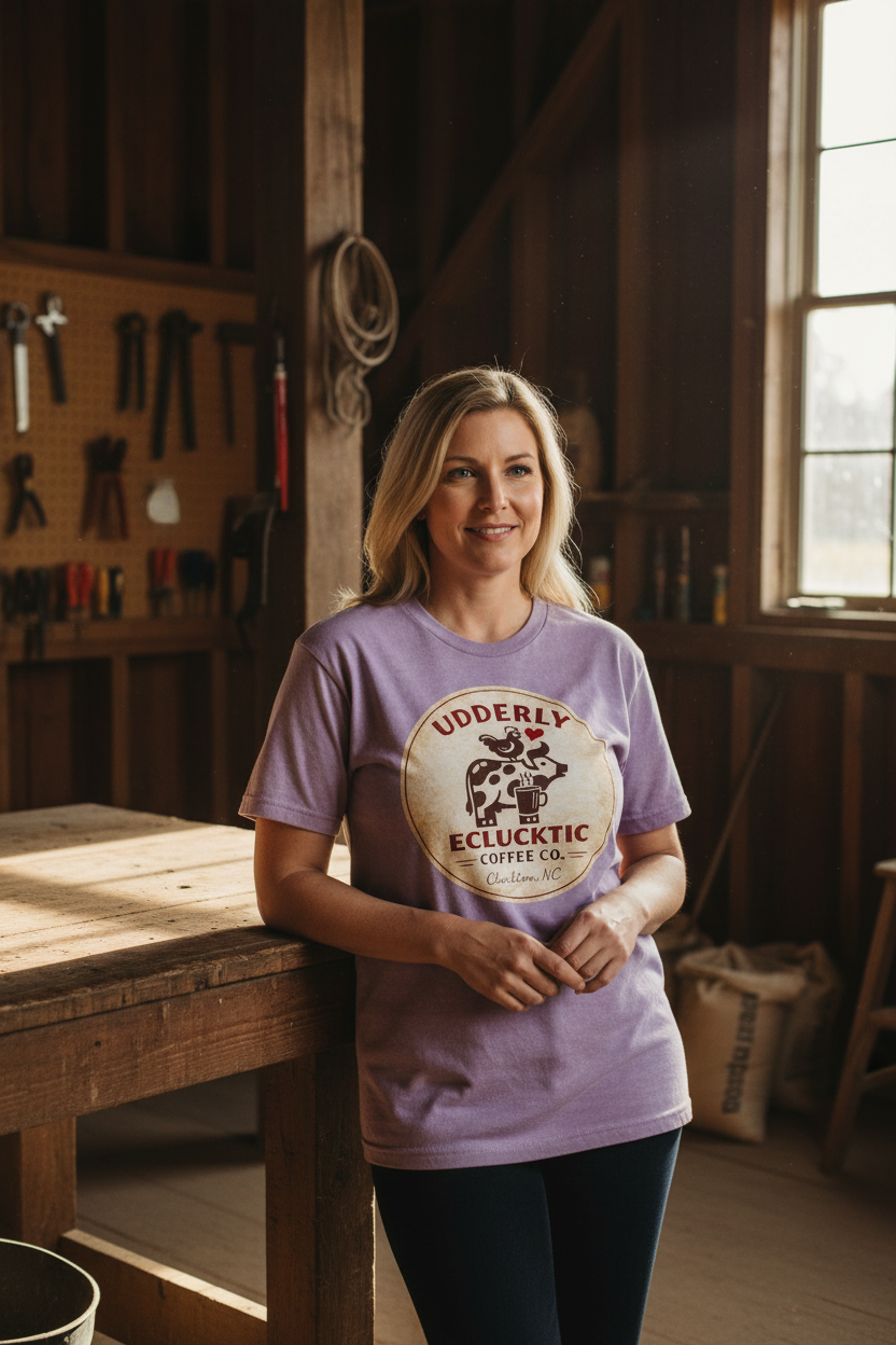 Lavender Garment-Dyed T-shirt