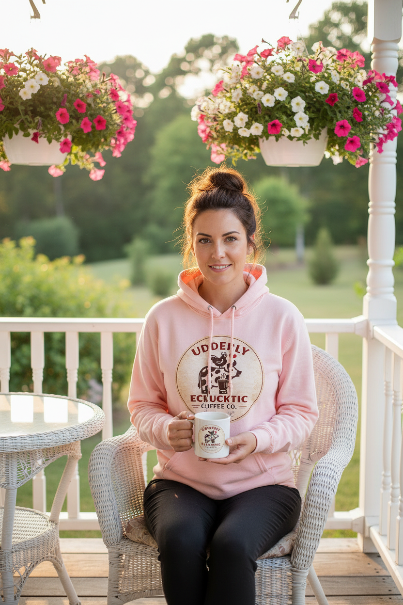 Light Pink Unisex Hoodie