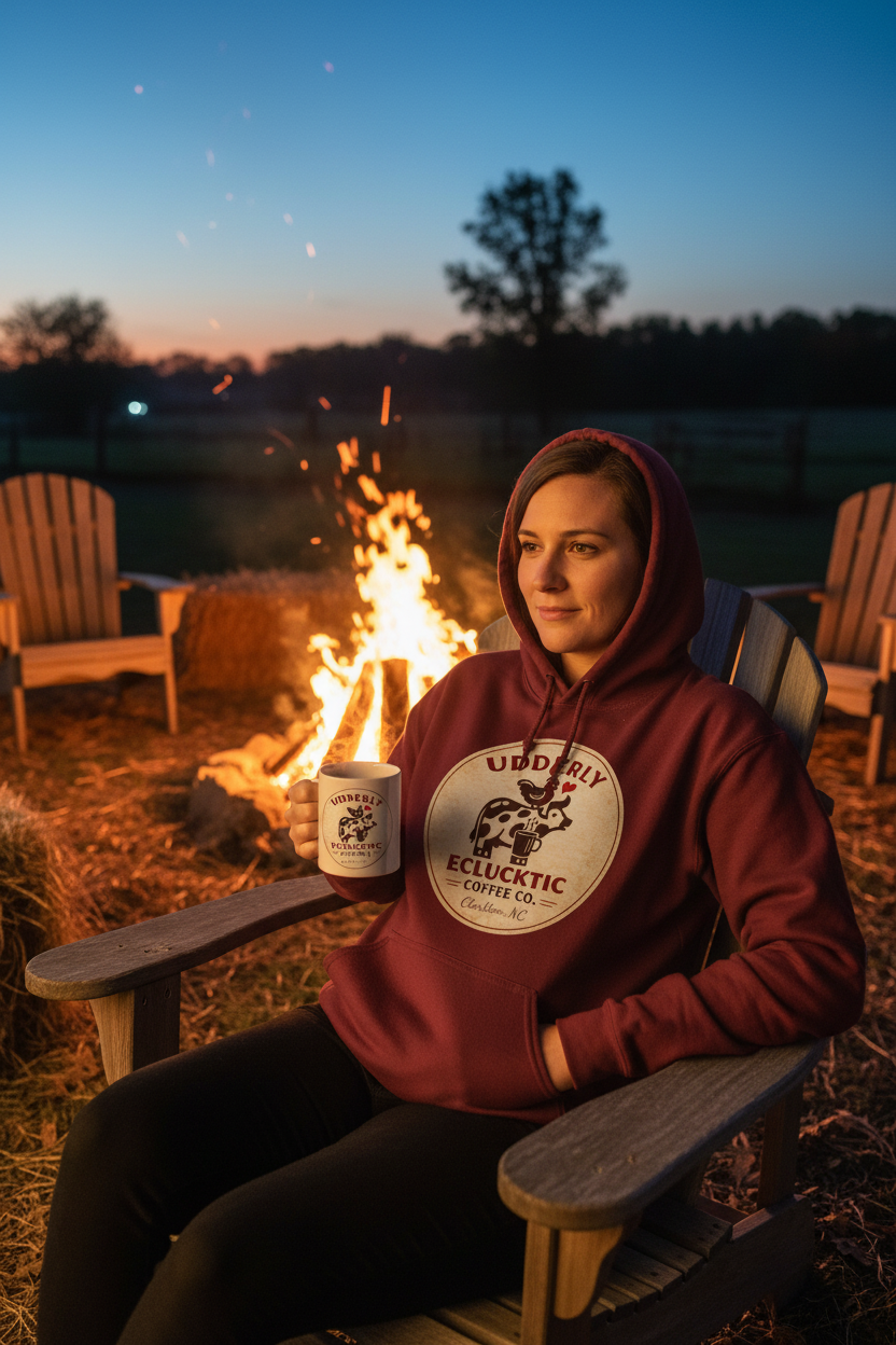 Maroon Unisex Hoodie