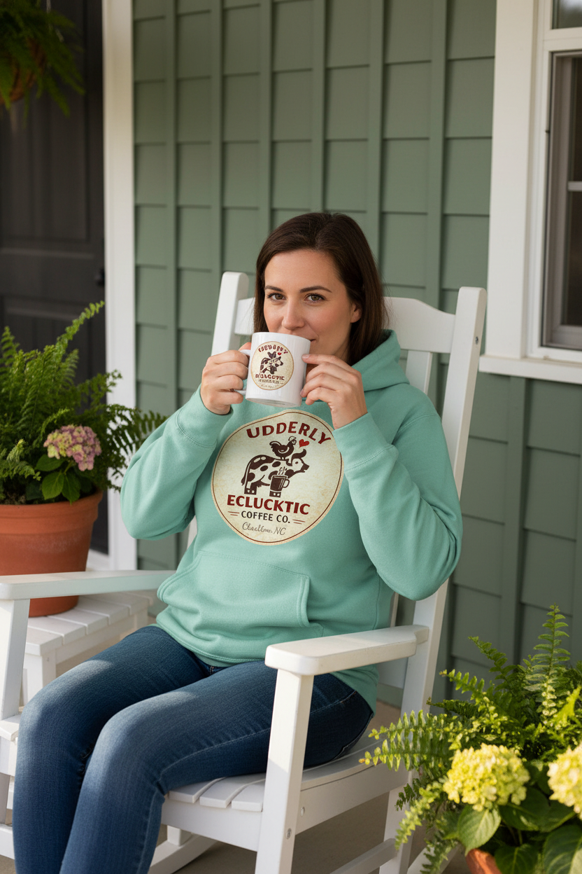 Mint Midweight Hoodie - With branded mug