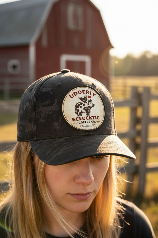 Multicam Black Twill Cap