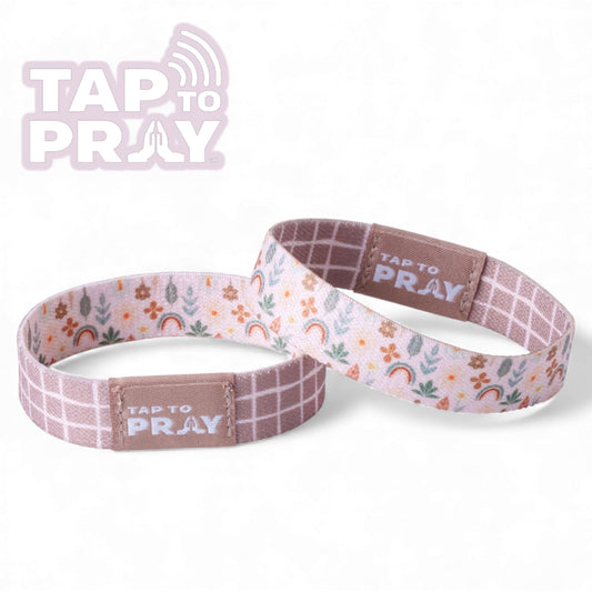 Prairie & Plaid Tap to Pray Wristband