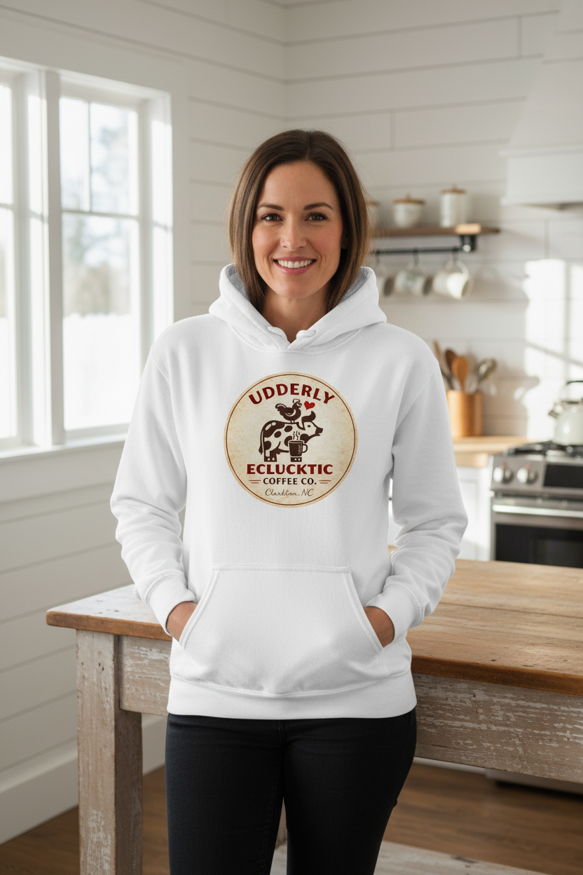 White Unisex Hoodie